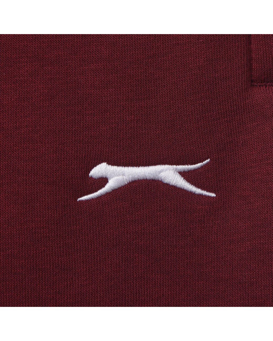 Slazenger 1881 Red Closed Hem Fleece Pants