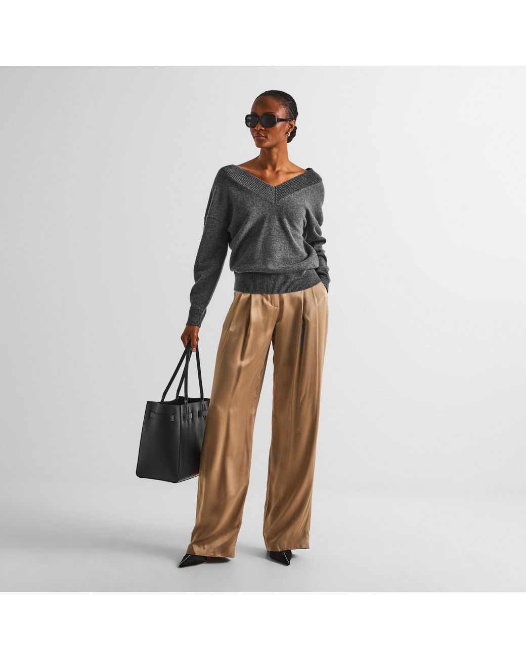 Tom Ford Gray Paloma-02 Tf1347 Sunglasses