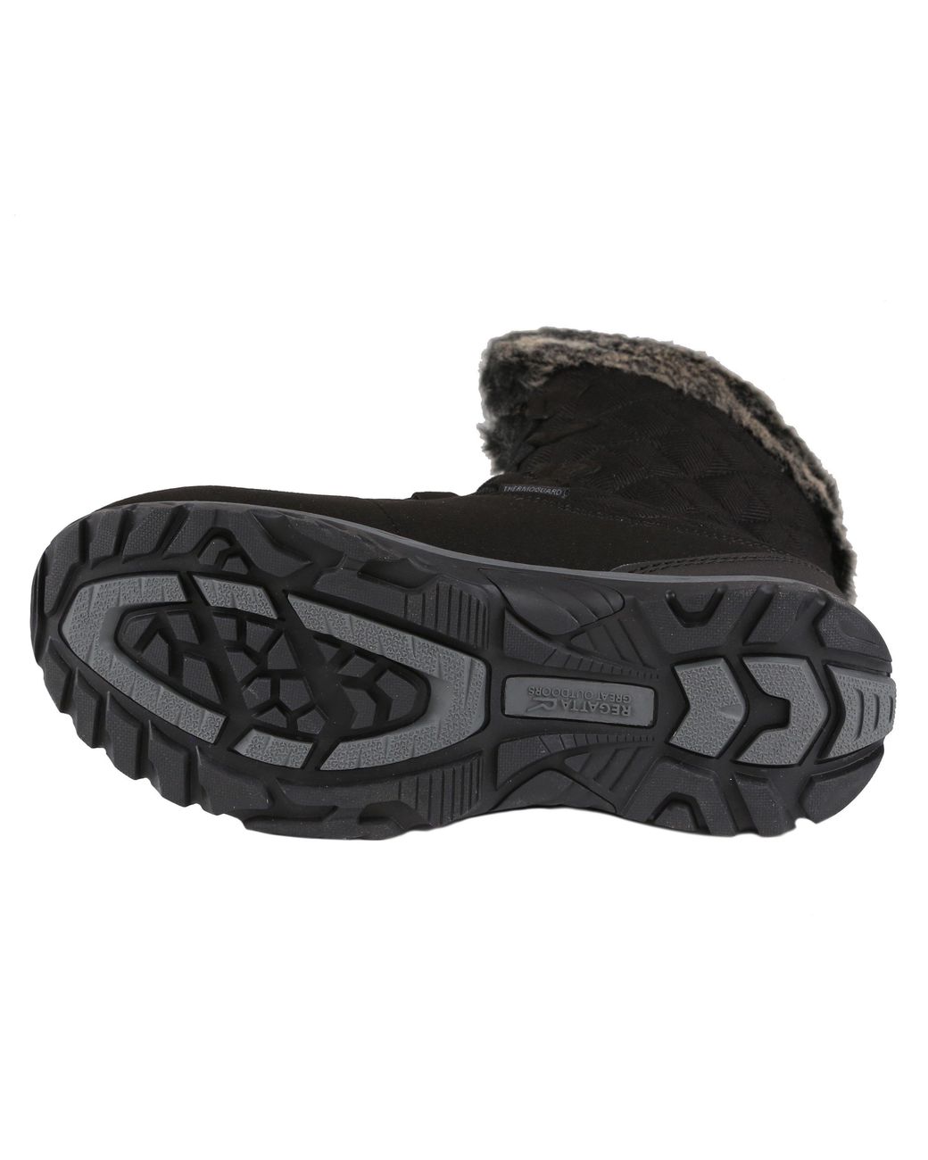 Regatta Black Newley Thermo Snow Boots