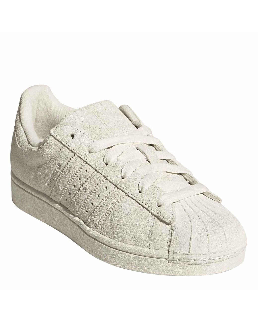 Adidas Originals White Superstar Ii Leather Low-Top Trainers