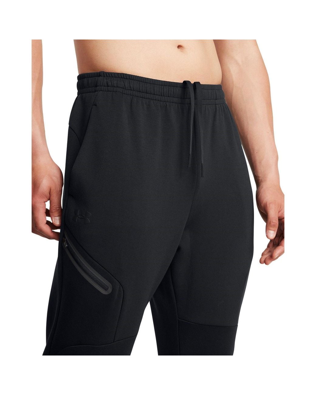 Under Armour Blue Unstoppable Closed Hem Fleece Joggers for men