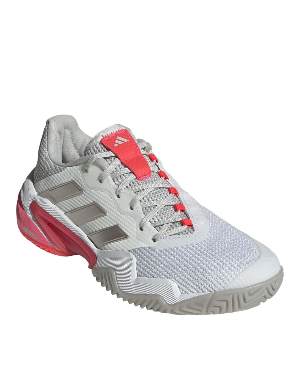 Adidas Gray Barricade 13 Tennis Shoes
