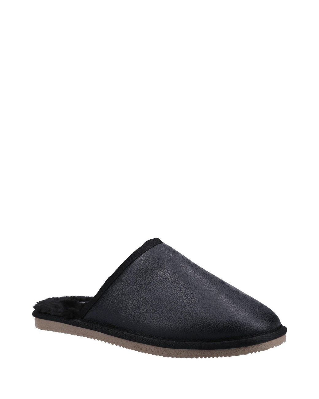 Hush Puppies Blue Coady Leather Slipper for men
