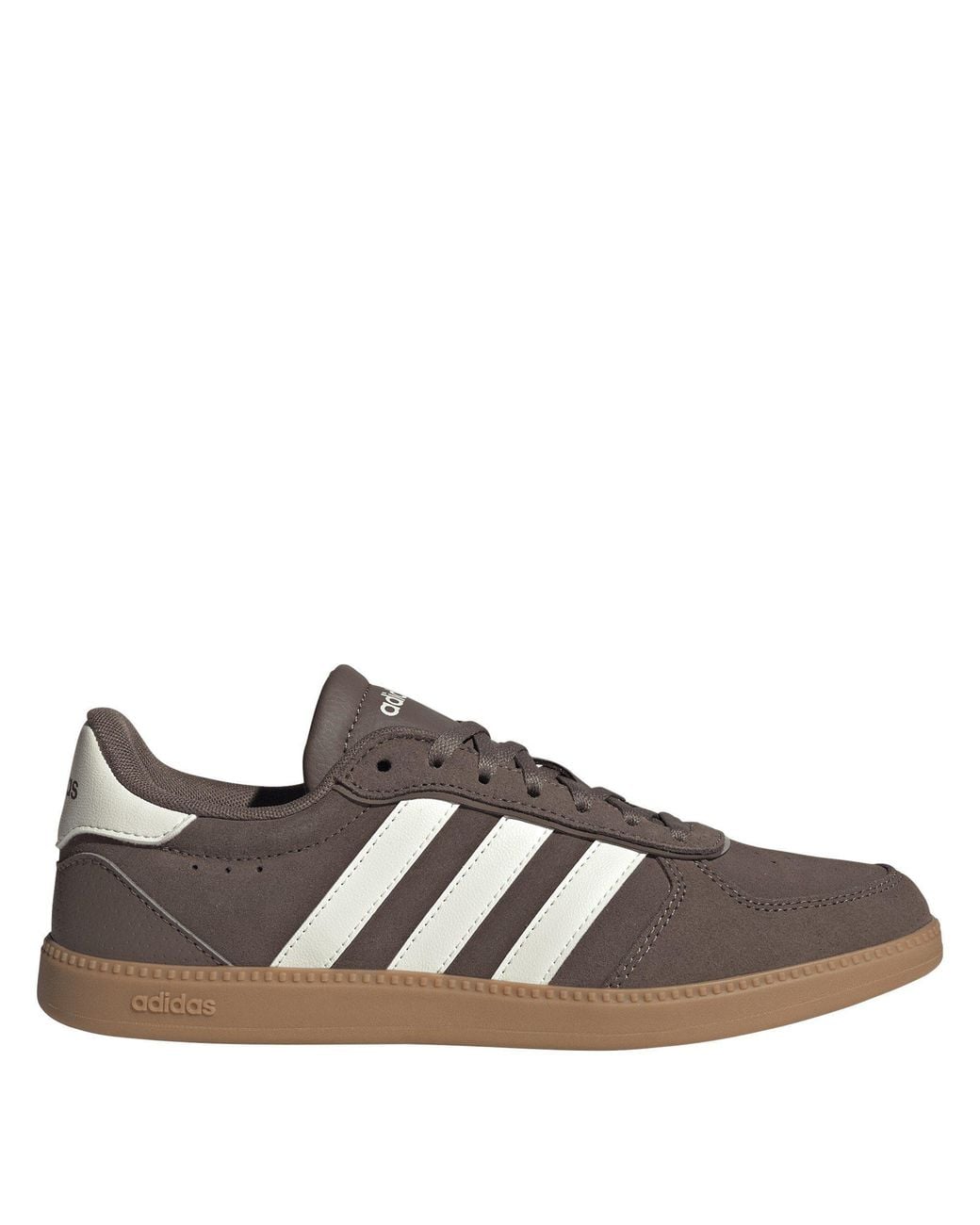 Adidas Brown Breaknet Sleek Suede Shoes