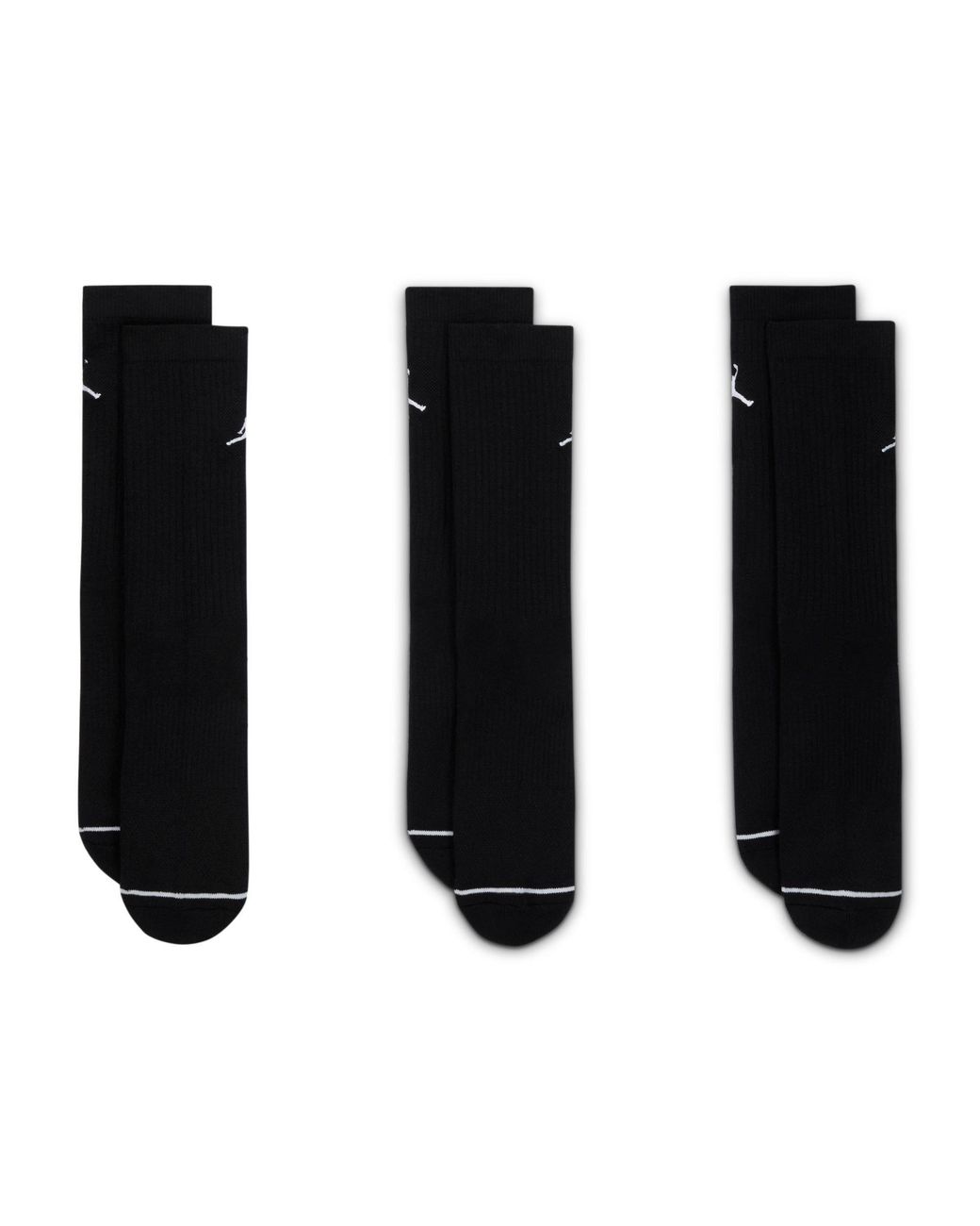 Nike Black Everyday Crew Socks (3 Pairs)