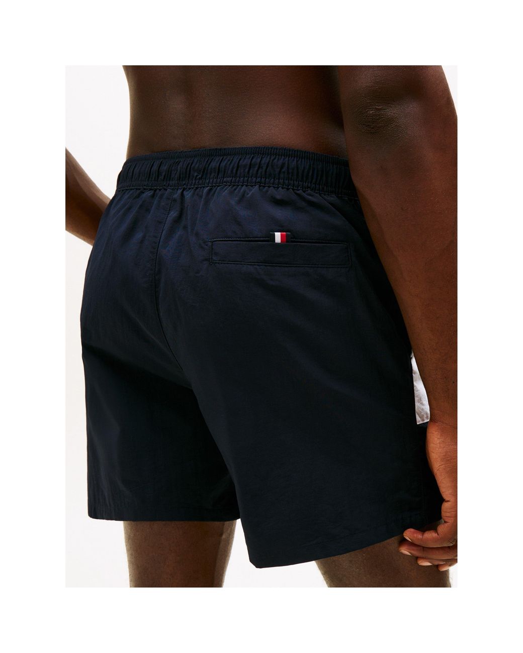 Tommy Hilfiger Red Archive Medium Drawstring Swim Shorts for men