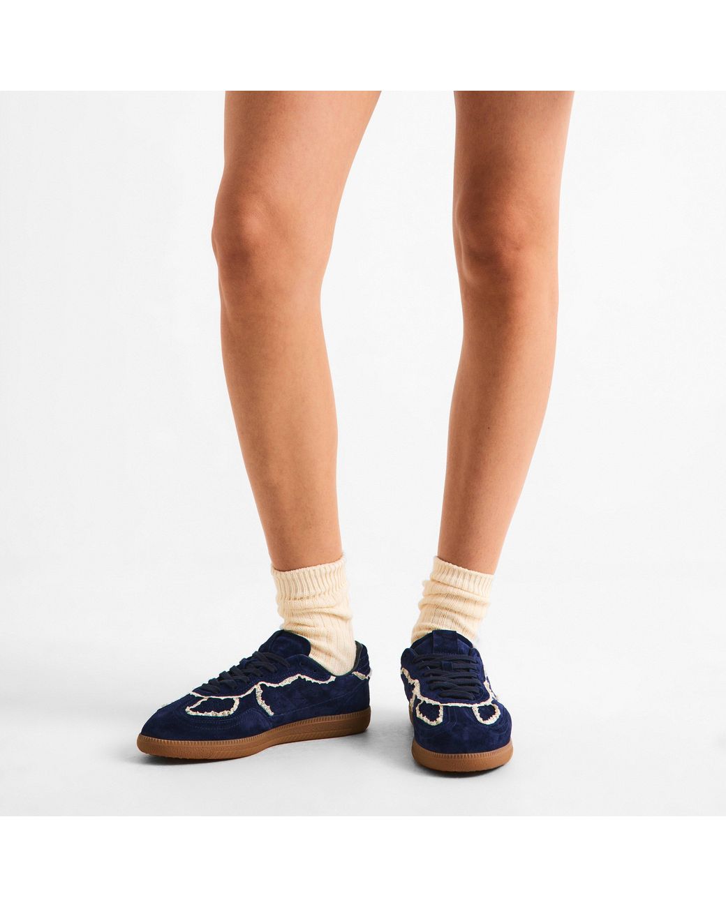Alohas Blue 490 Crochet Low-Top Trainers