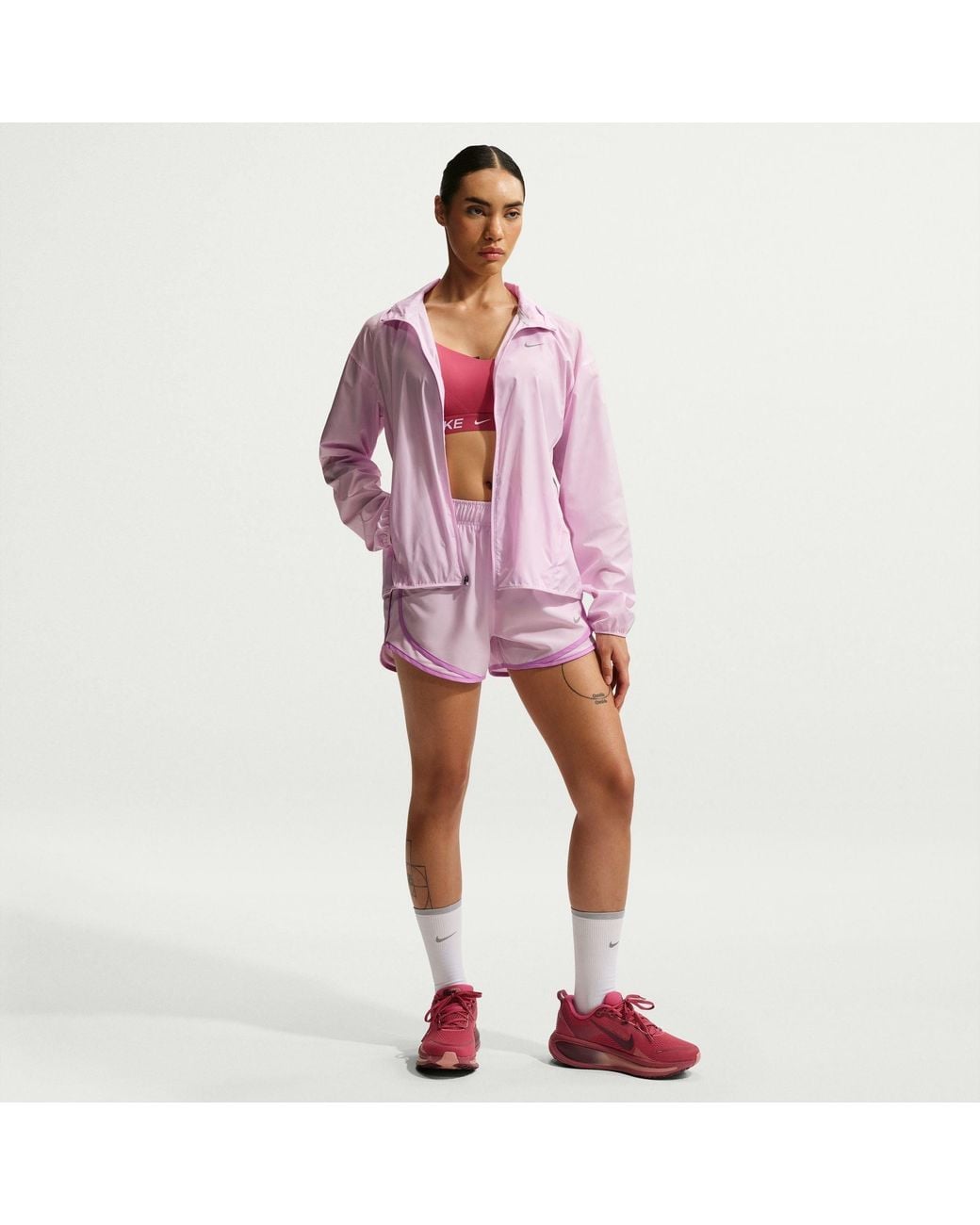 Nike Purple Performance Running Jacket