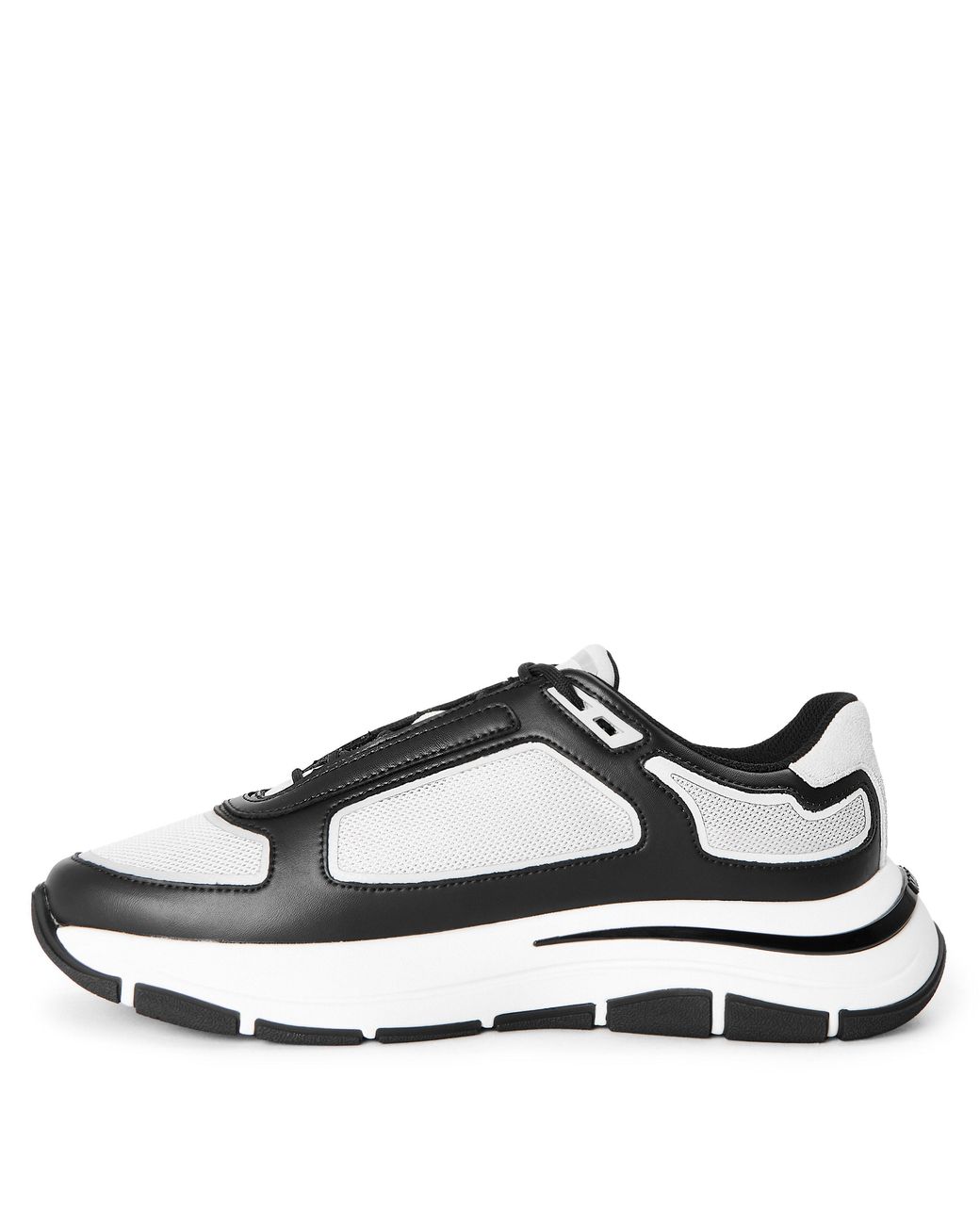 Mallet Black Alton Low-Top Trainers for men