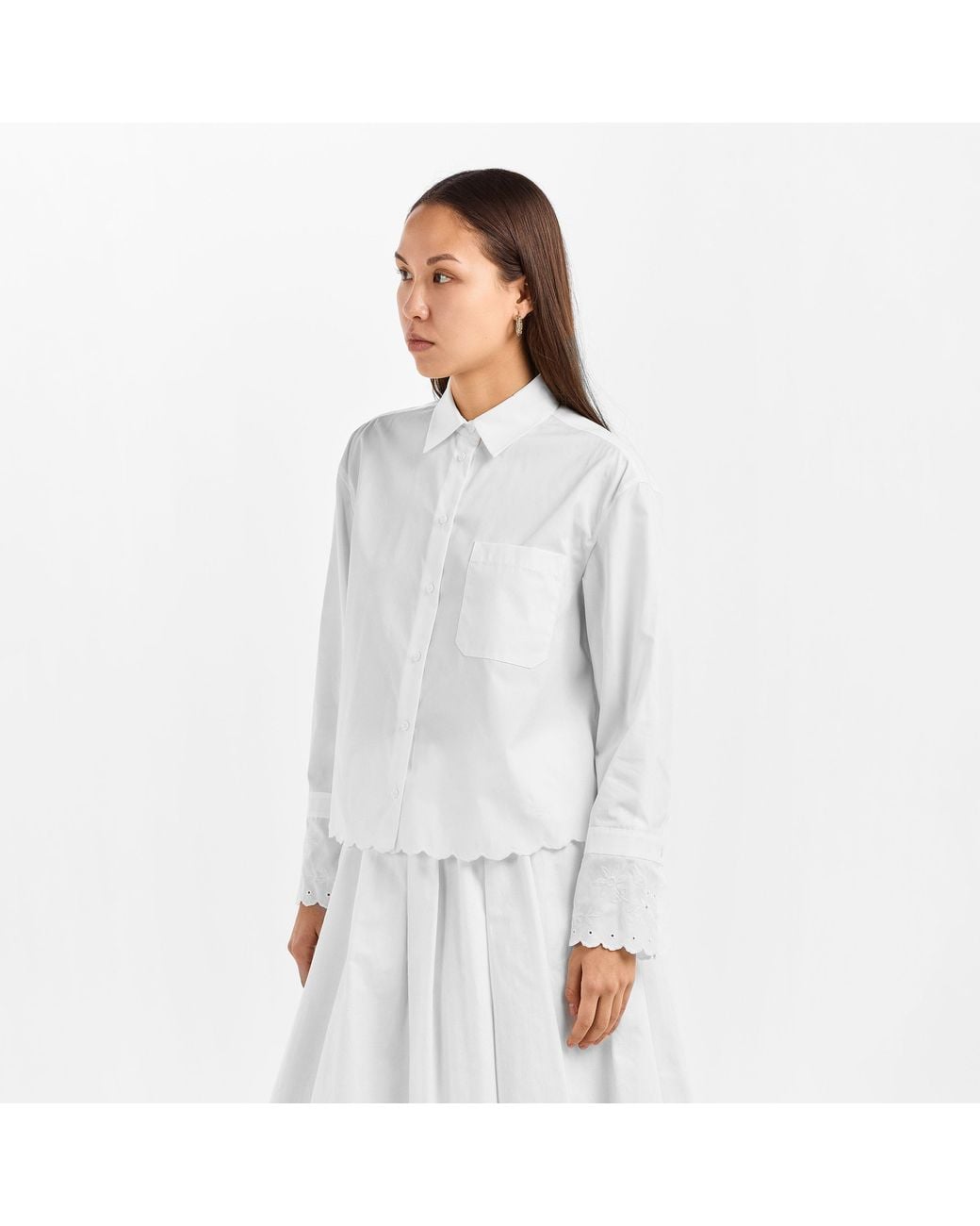 Weekend by Maxmara White Neutro Long Sleeve Blouse