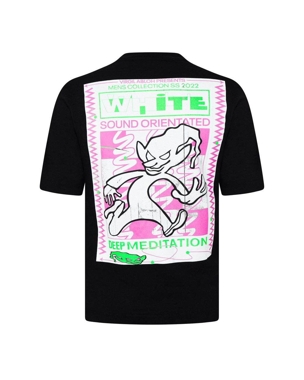Off-White c/o Virgil Abloh Black Skate Short-Sleeve T-Shirt for men