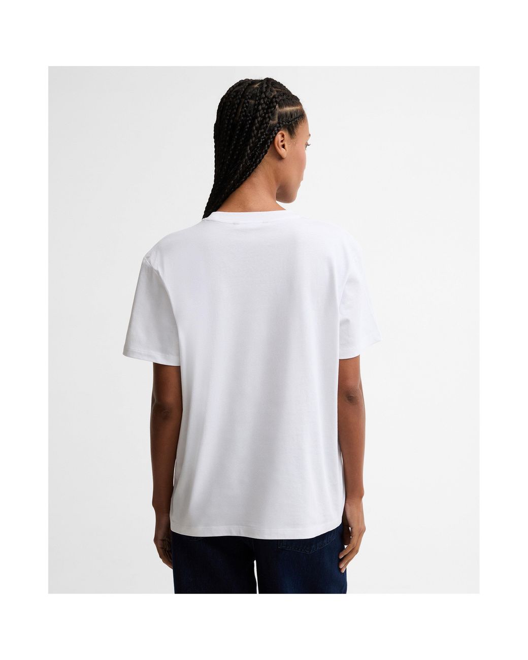 Barbour White T-Shirt