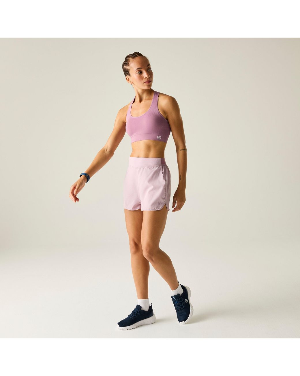 Dare 2b Purple Dont Sweat It Ii Sports Bra