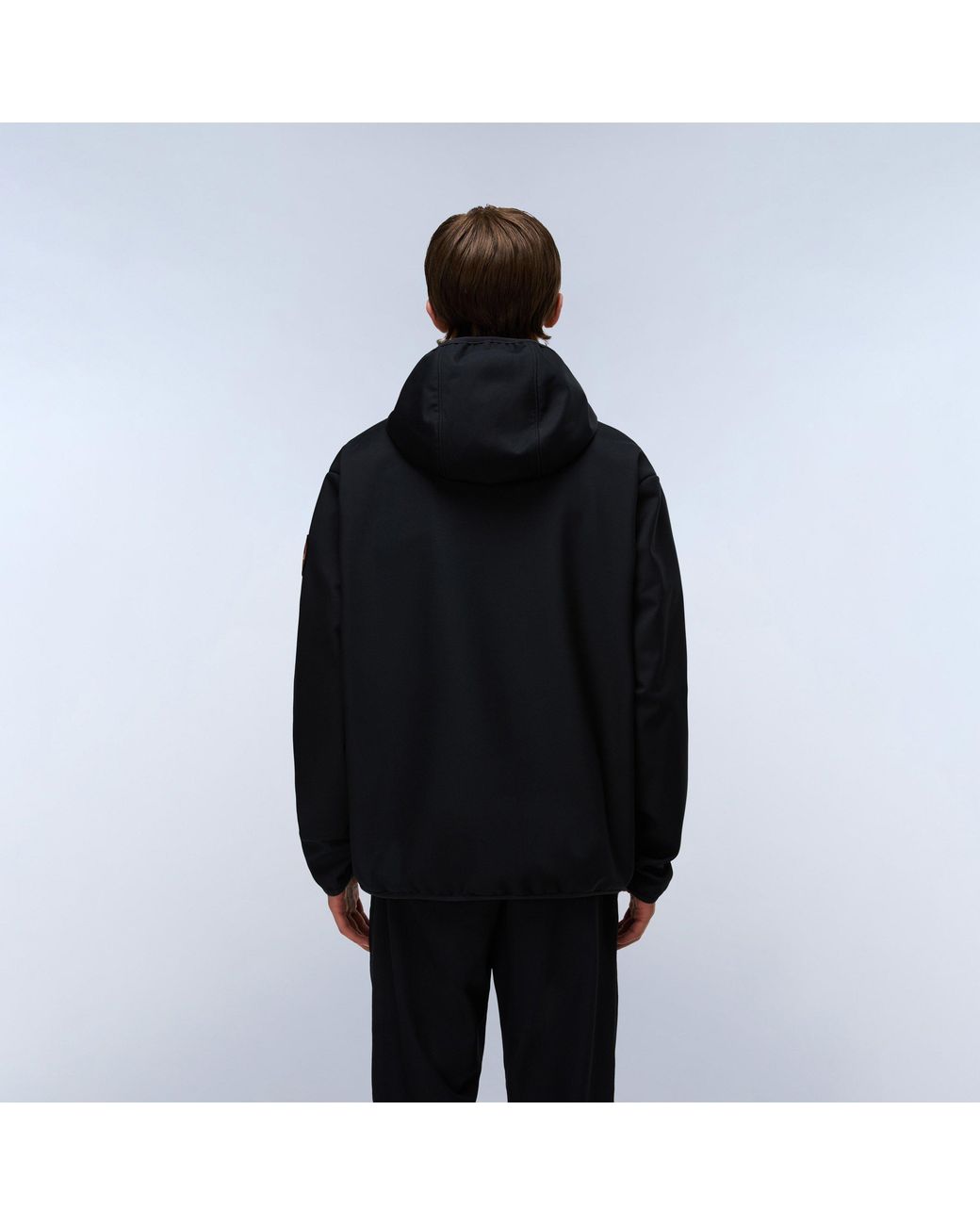 Napapijri Black Napa Biois Zip Ventilation Rain Anorak for men