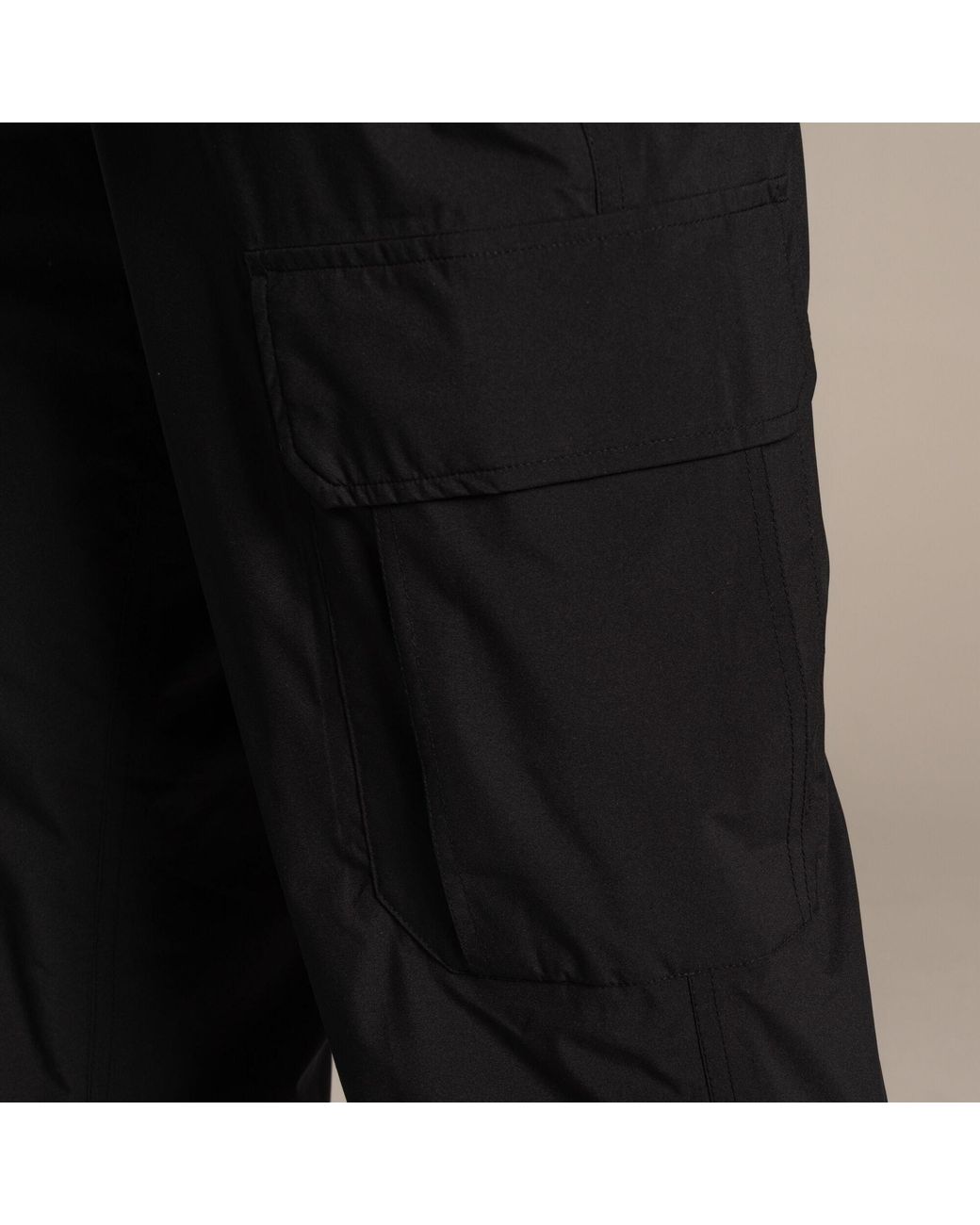 Craghoppers Black Indus Waterproof Trousers for men