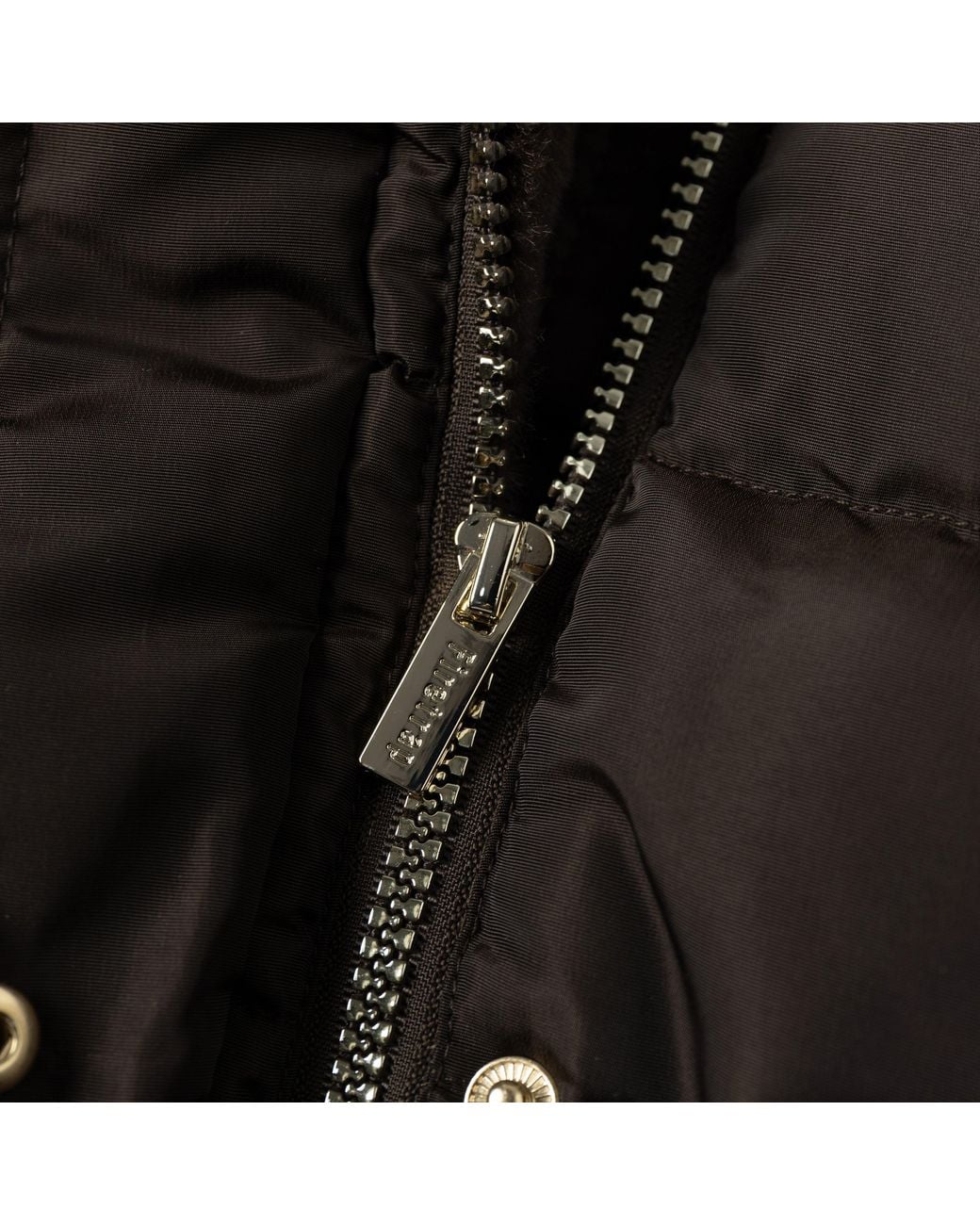Firetrap Black Long Sleeve Mid-Length Puffer Jacket