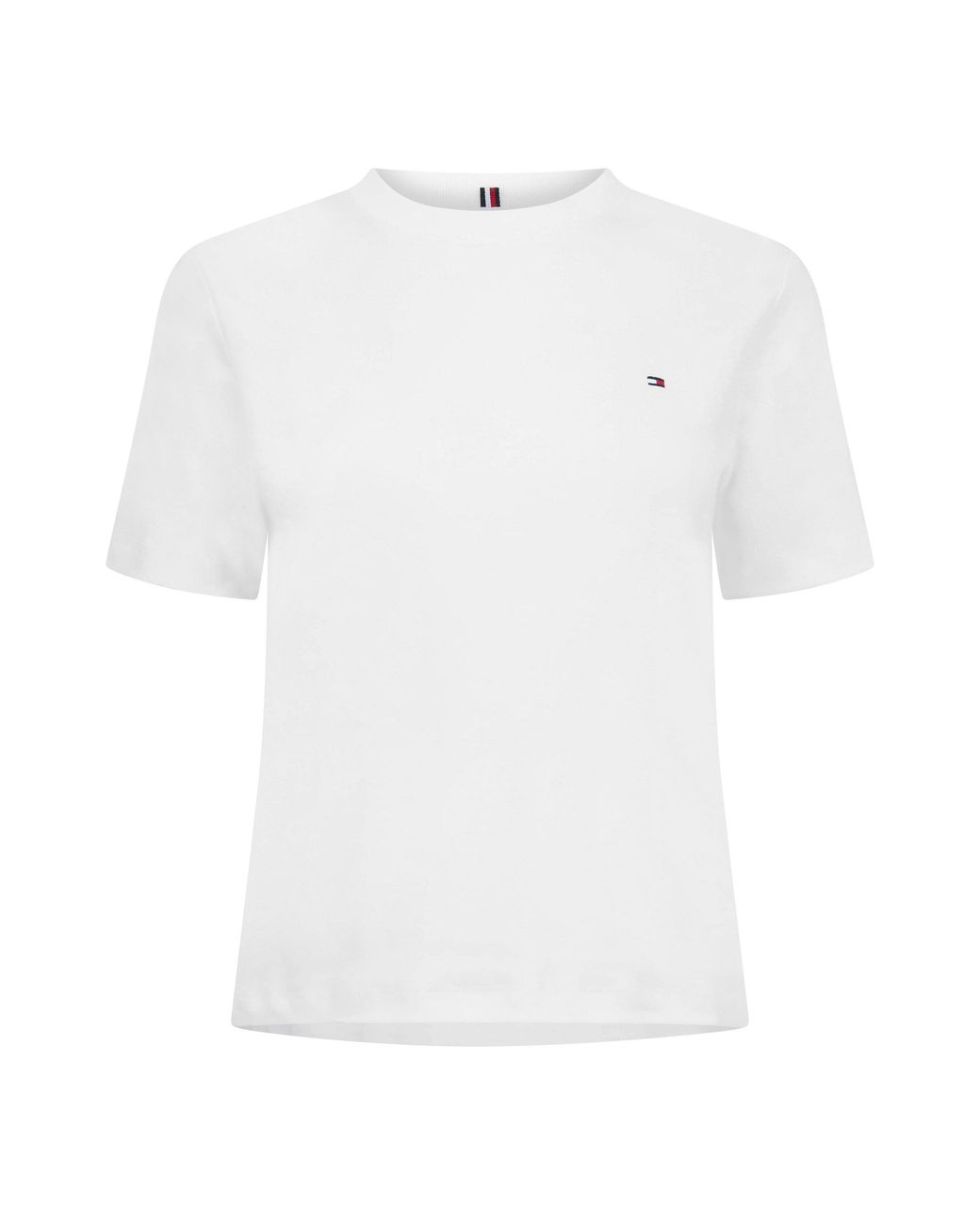Tommy Hilfiger White Boxy Interl T-Shirt