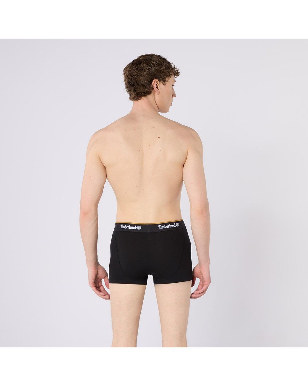 Timberland Black 5 Pack Trunks Bass for men