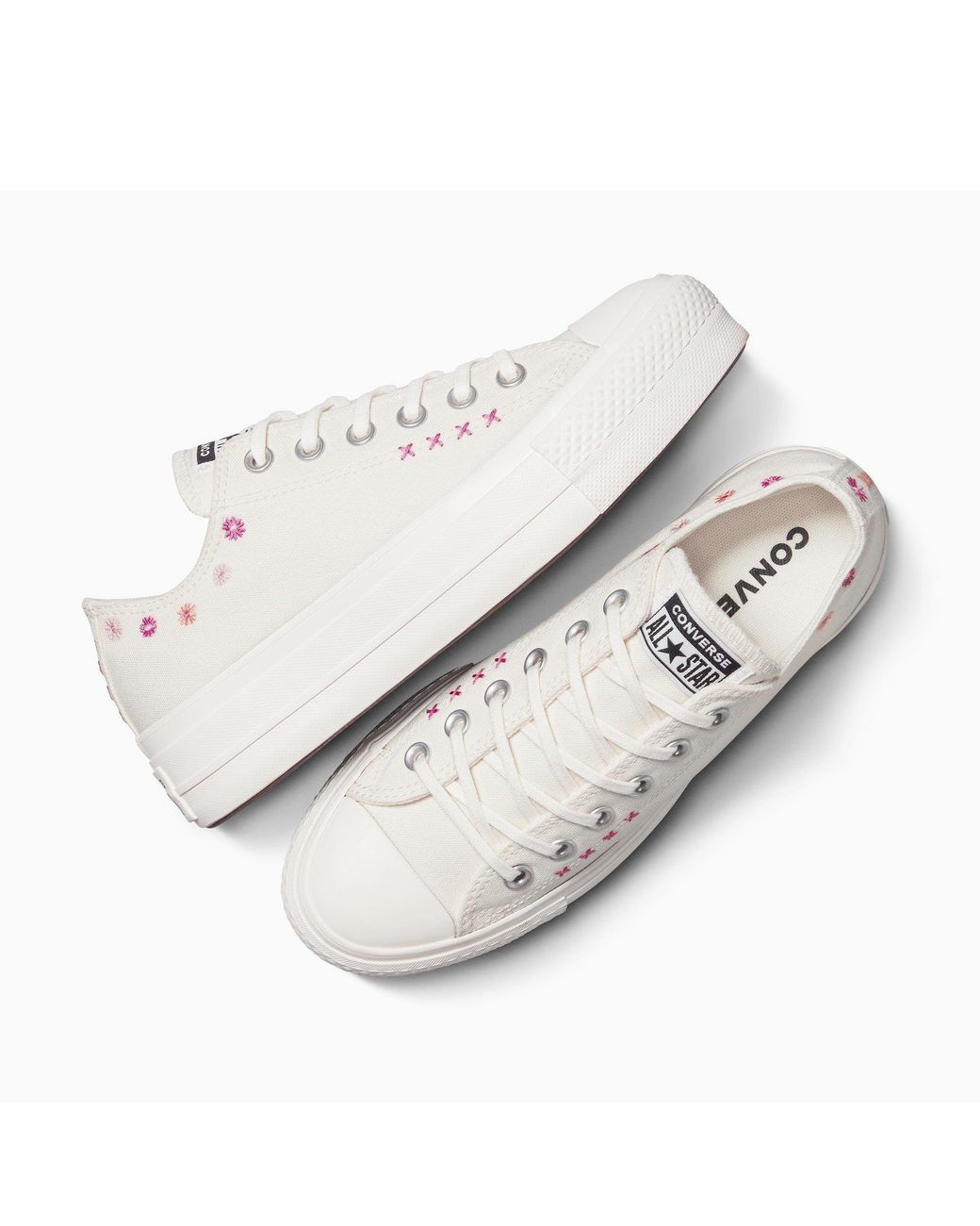 Converse White Chuck Taylor All Star Lif Canvas Trainers