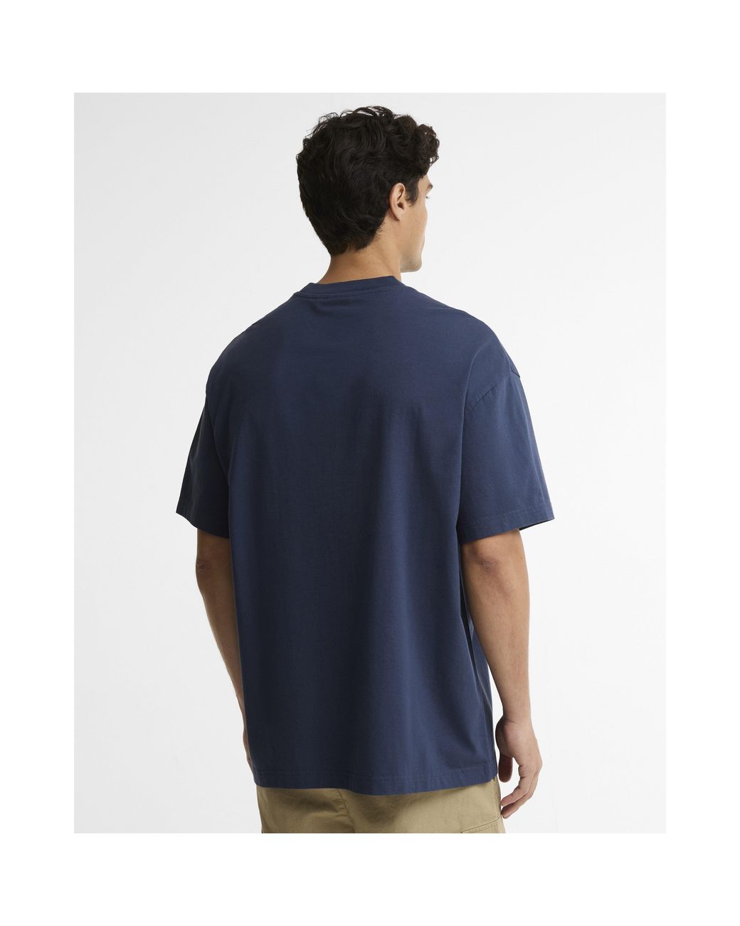 Barbour Blue Collins T-Shirt for men