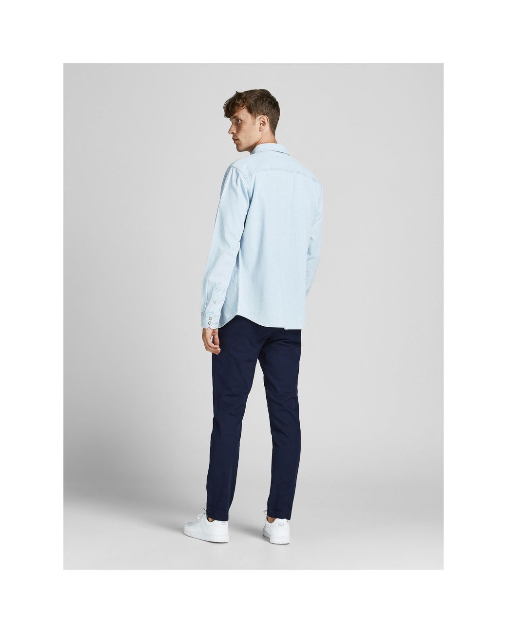 Jack & Jones Blue Jack+ Dave Chino Trouser Plus Size for men
