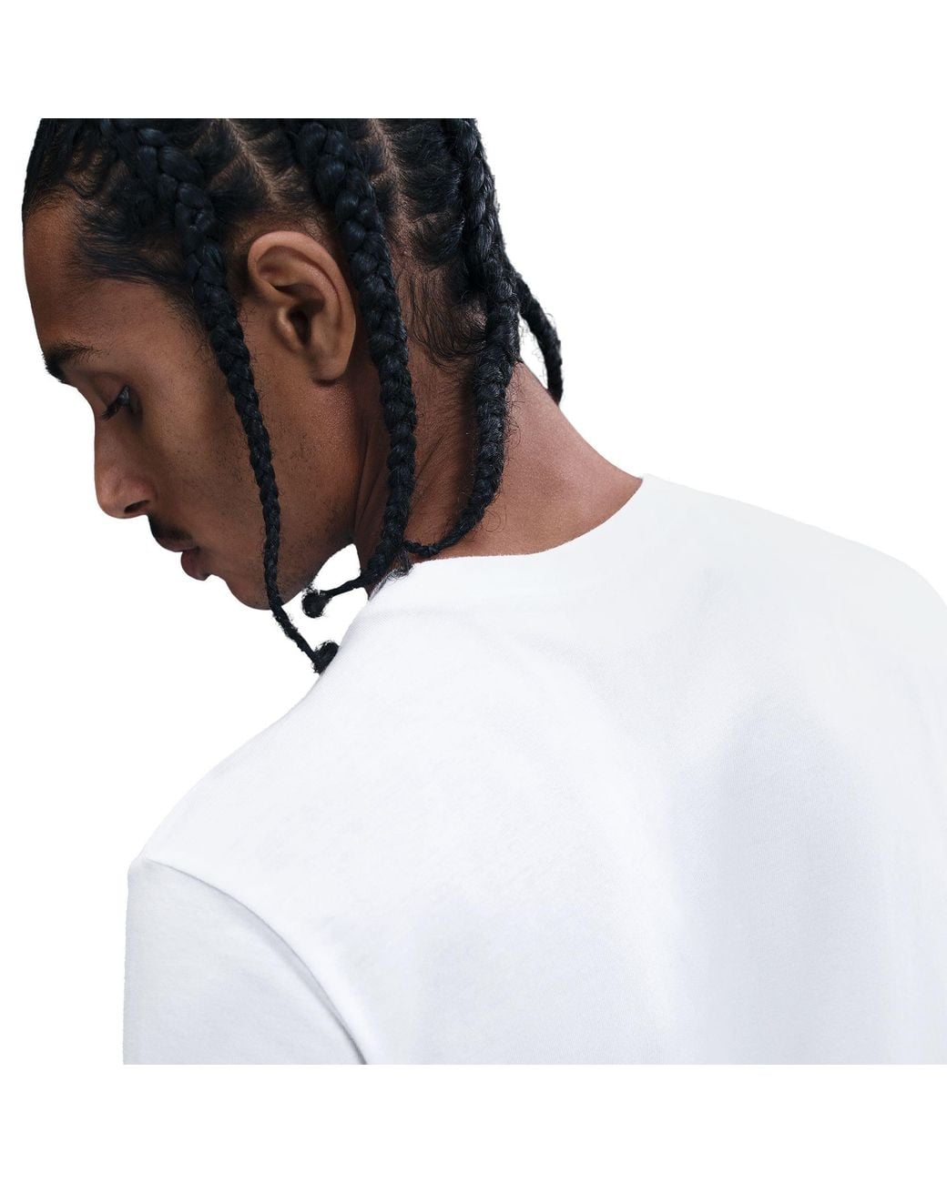 Nike White Sportswear Club T-Shirt for men