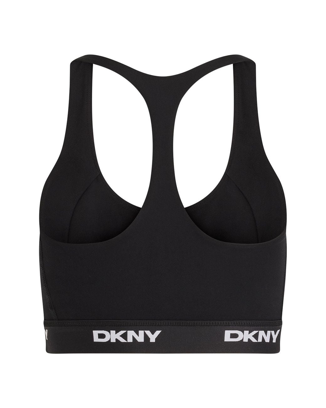 DKNY Black Non Wired Low Impact Sports Bra