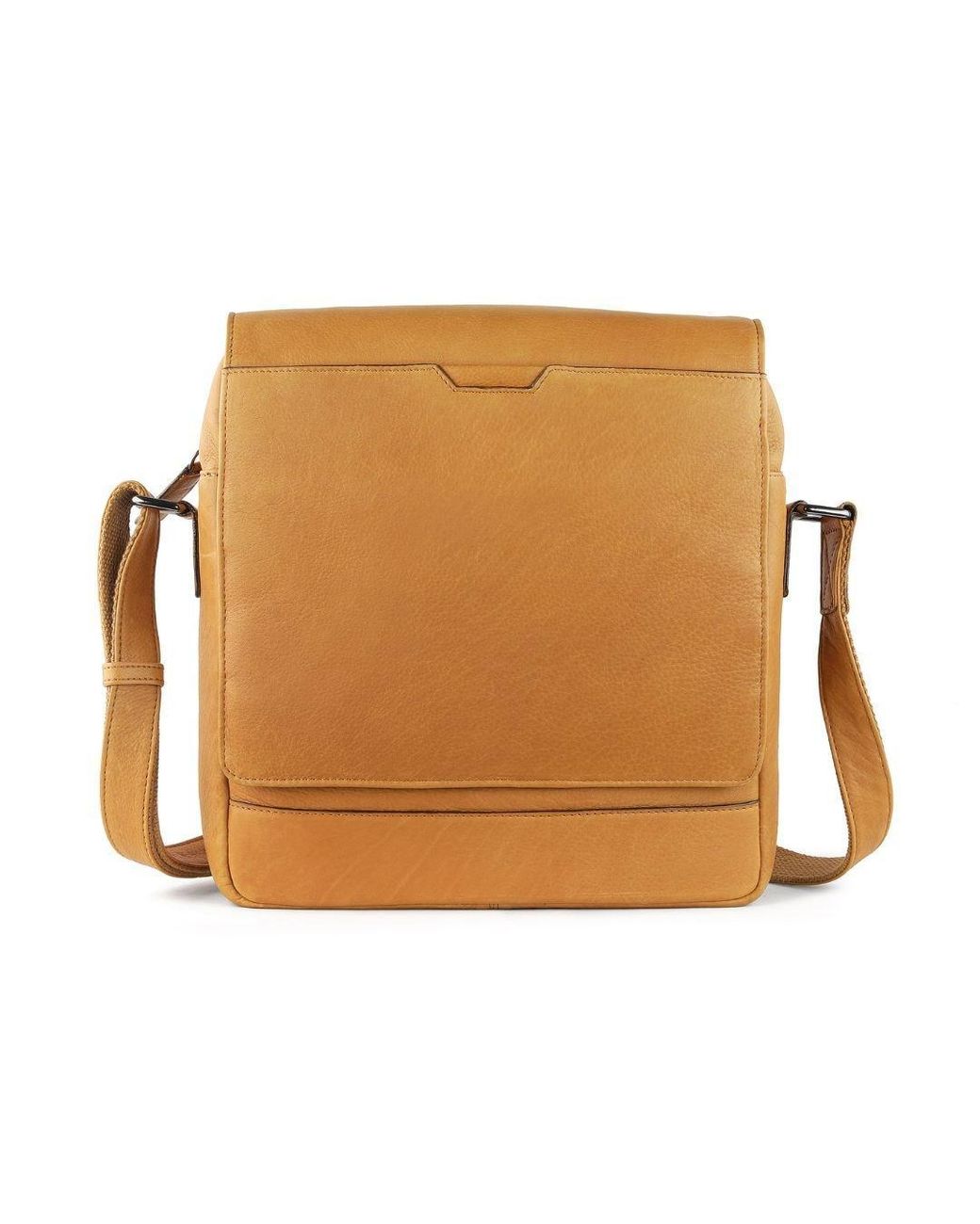 PRIMEHIDE Leather Brown Crossbody Messenger Bag