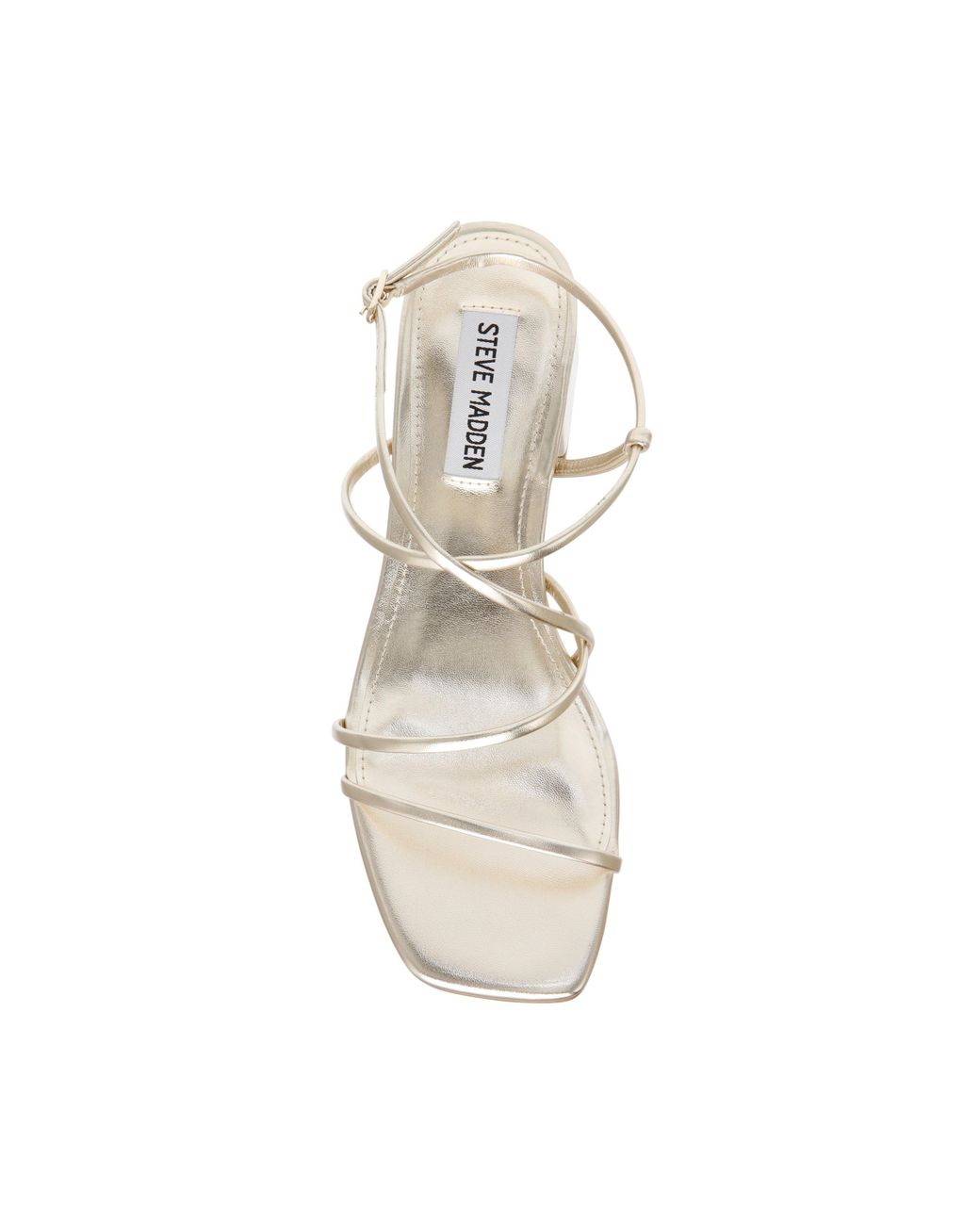 Steve Madden White Heeled Sandals