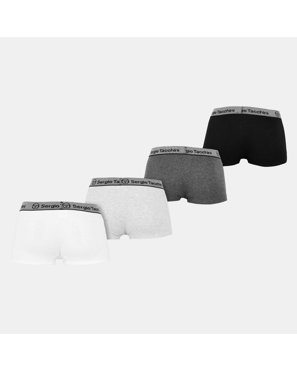 Sergio Tacchini Black 4-Pack Boxers for men