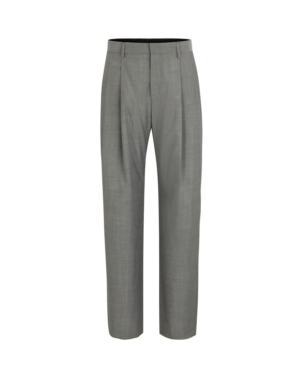 Boss Gray H 92 T Tailored Trousers for men