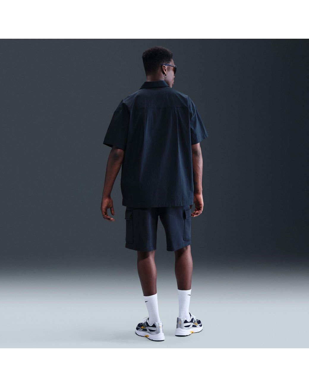 Nike Blue Sportswear Club Cargo Shorts for men