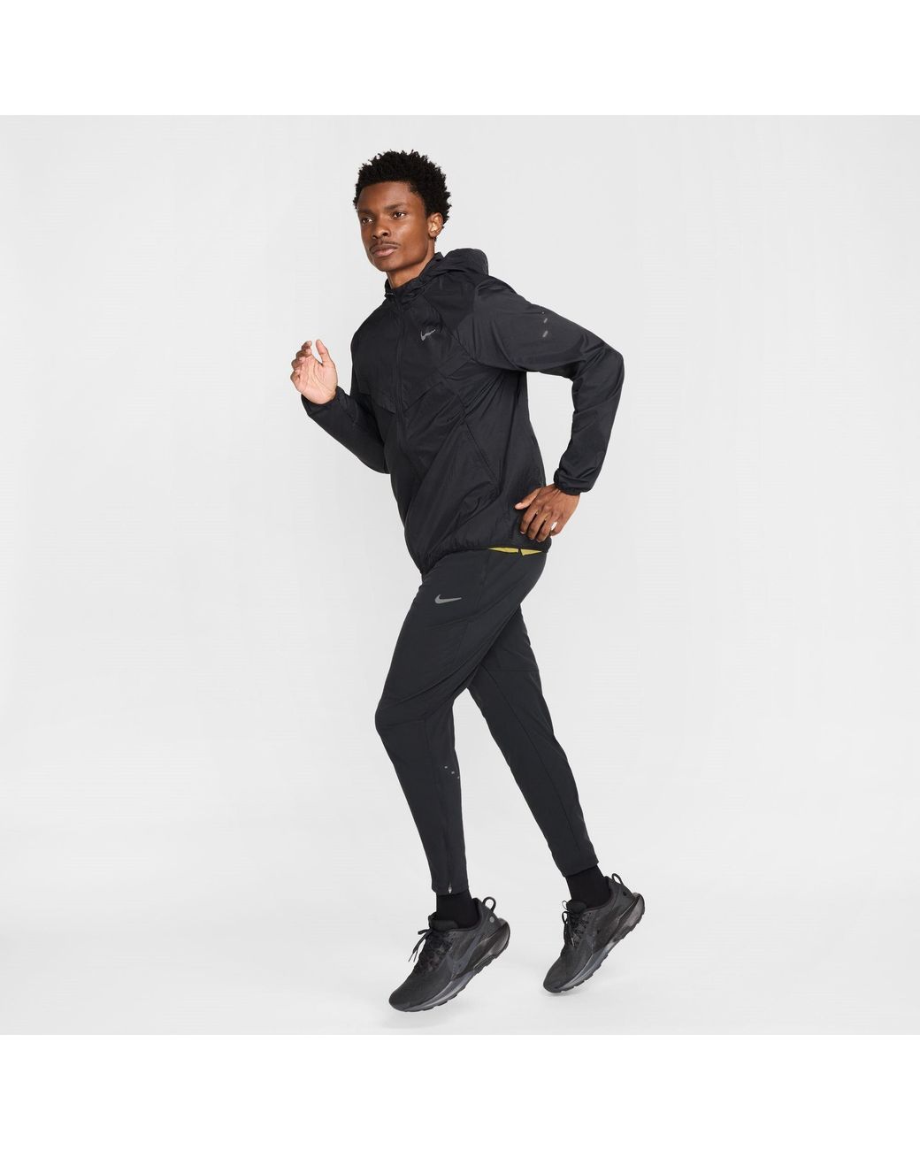 Nike Blue Stride Dri-Fit Woven Running Trousers for men