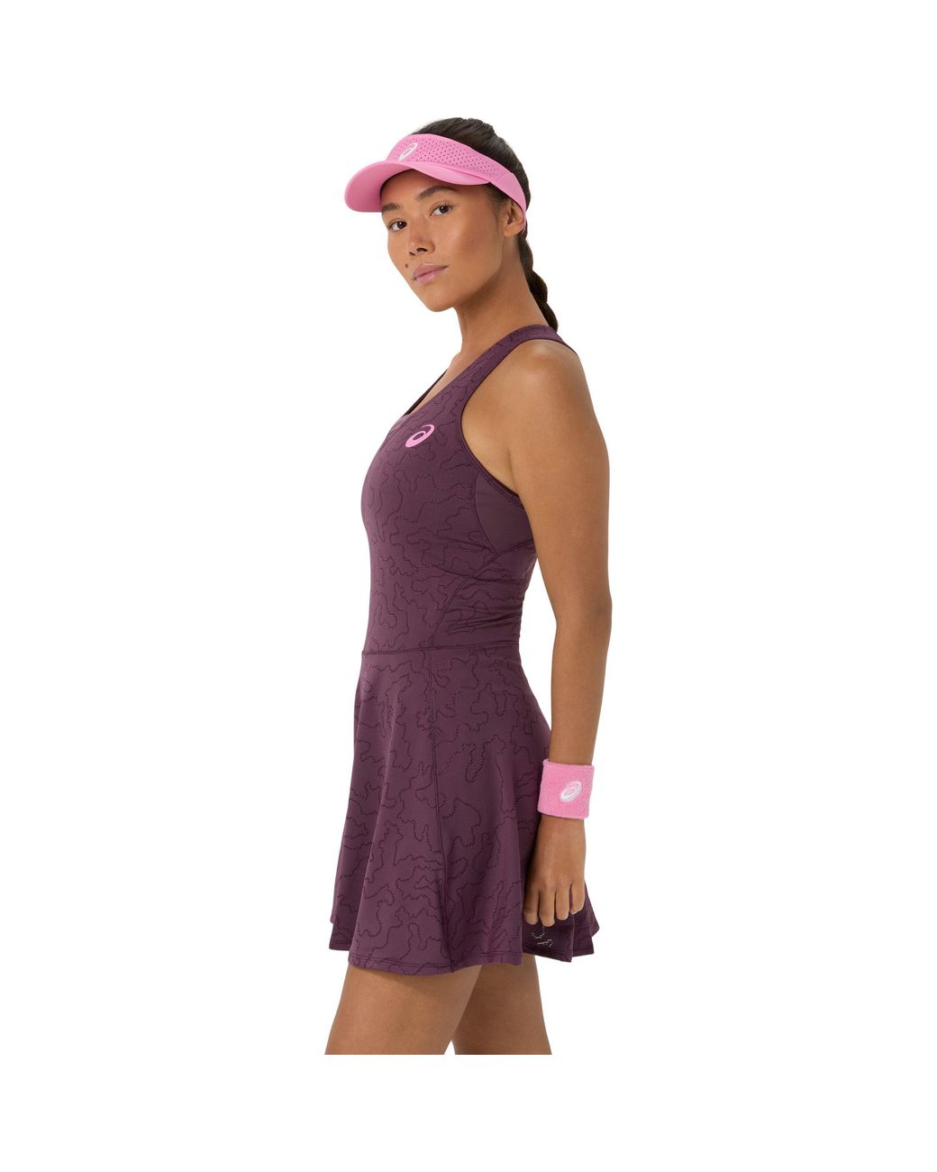 Asics Purple Match Tennis Dress