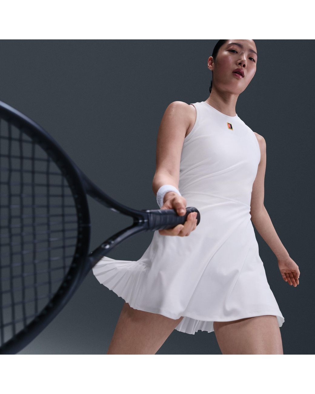 Nike White Tennis Dress