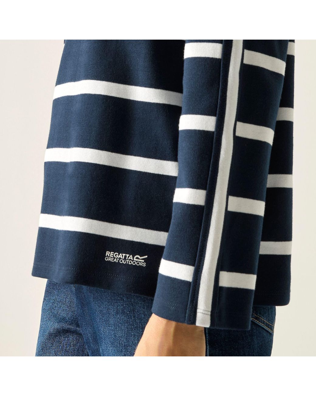 Regatta Blue Avira Long Sleeved Top