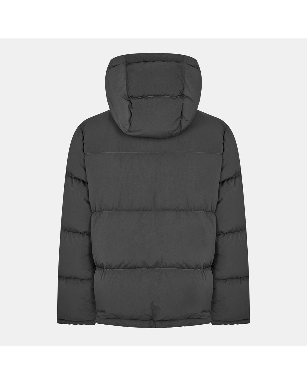 Dolce & Gabbana Gray Short Quilted Puffer Jacket for men