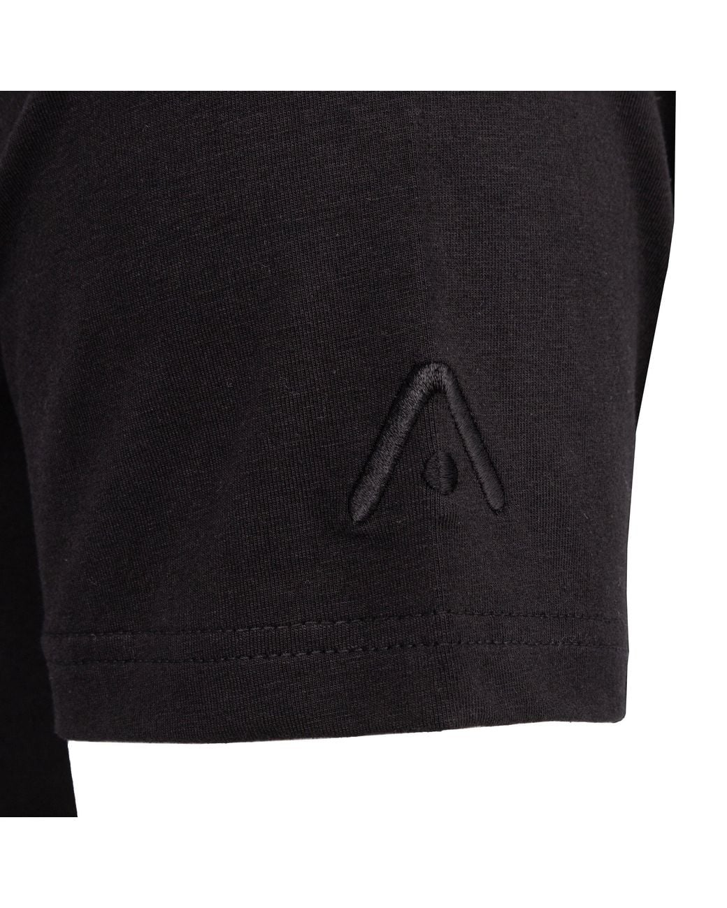 Kooga Black Essential Logo Rugby T-Shirt for men