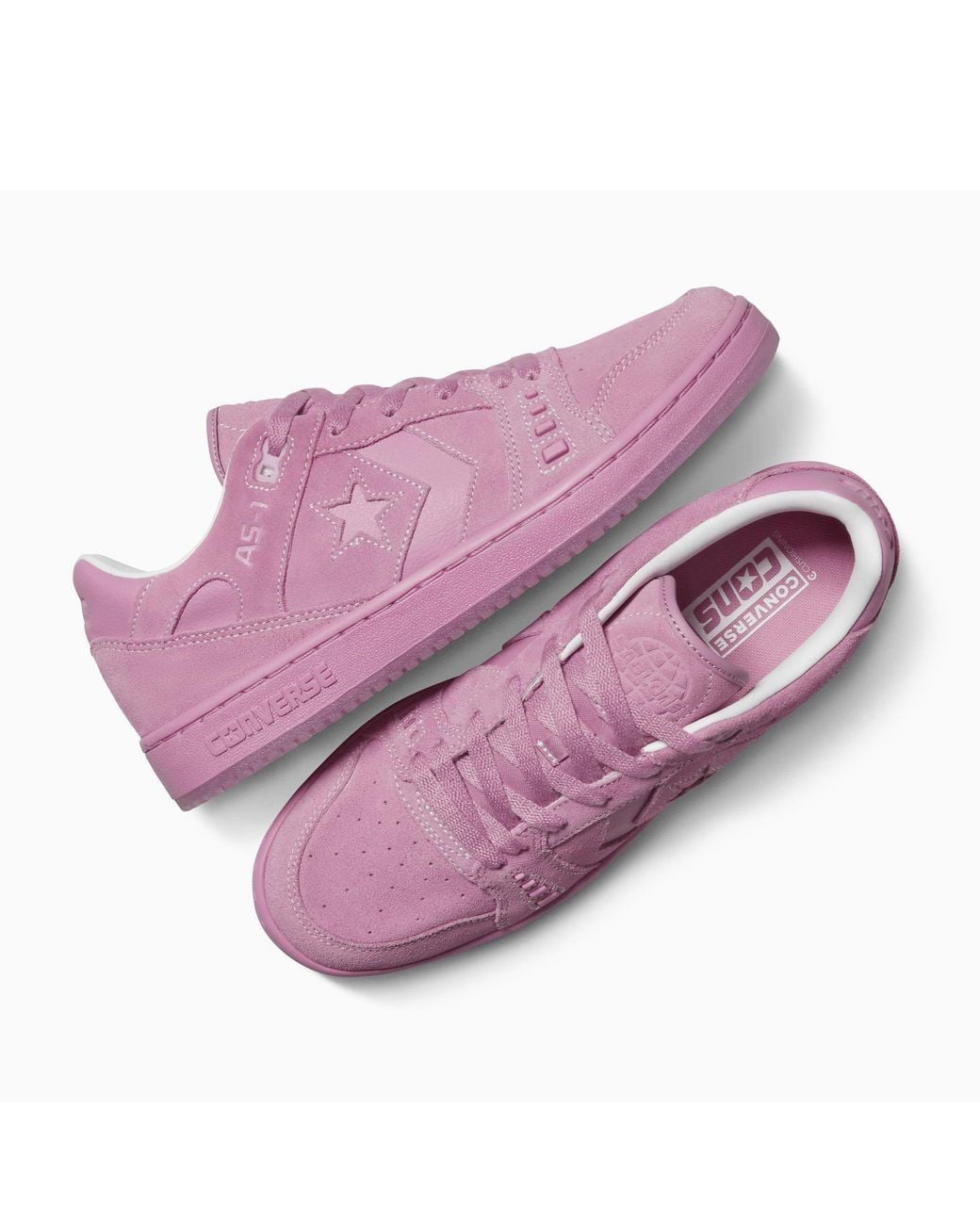 Converse Purple Adults Cons As-1 Pro Suede Skate Shoes