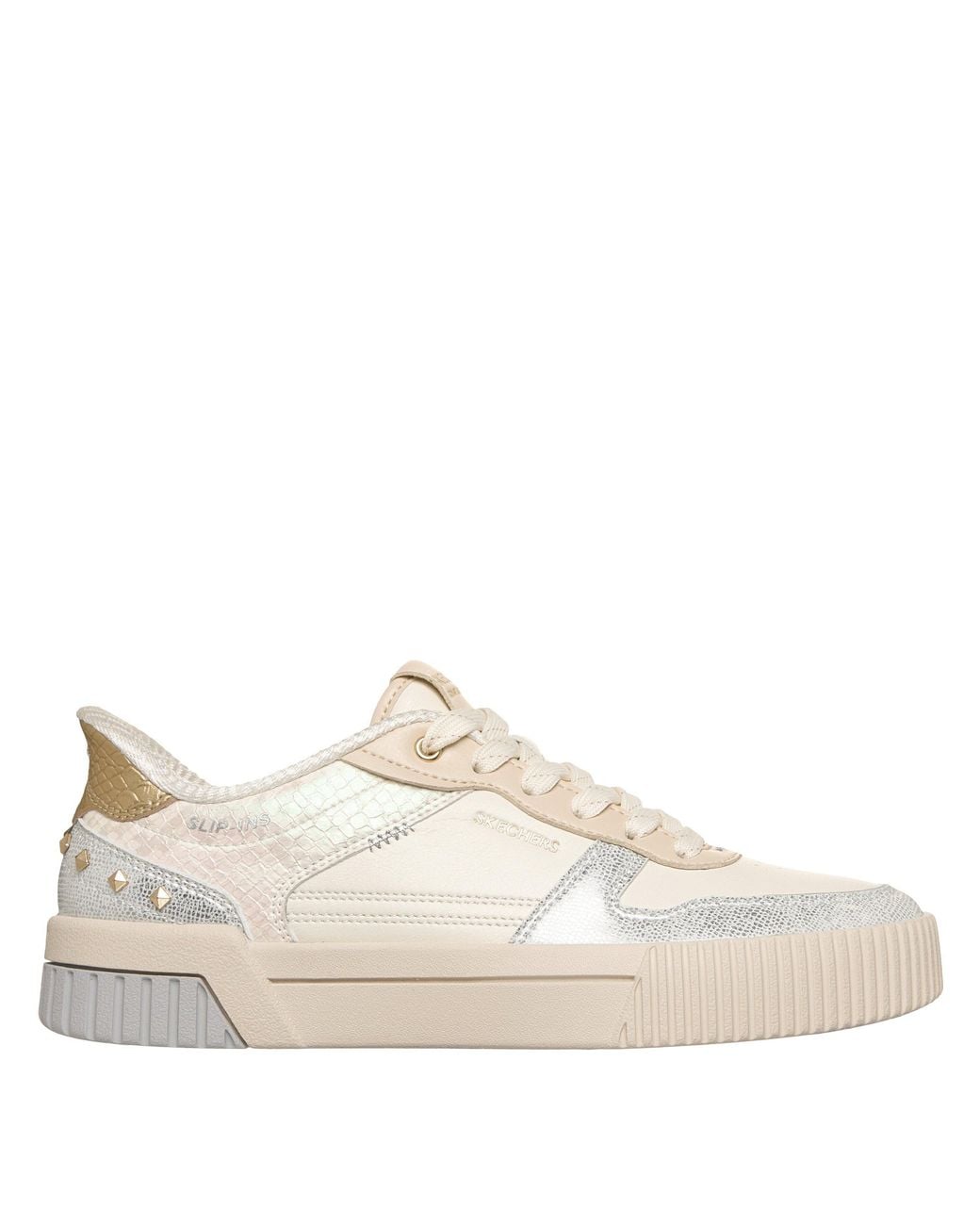 Skechers Natural Jade Sg Slip-On Trainers