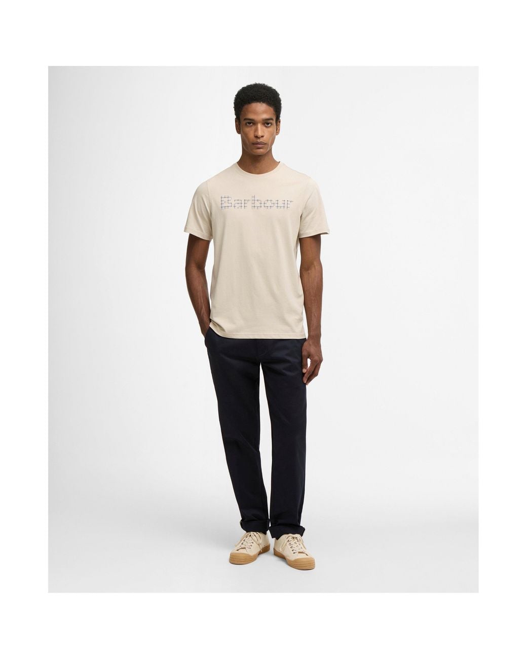 Barbour Natural Kilnwick T-Shirt for men