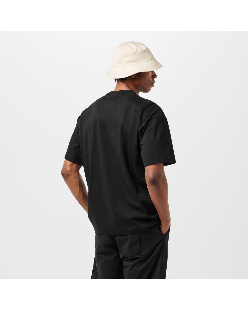 Napapijri Black Regular Fit T-Shirt for men
