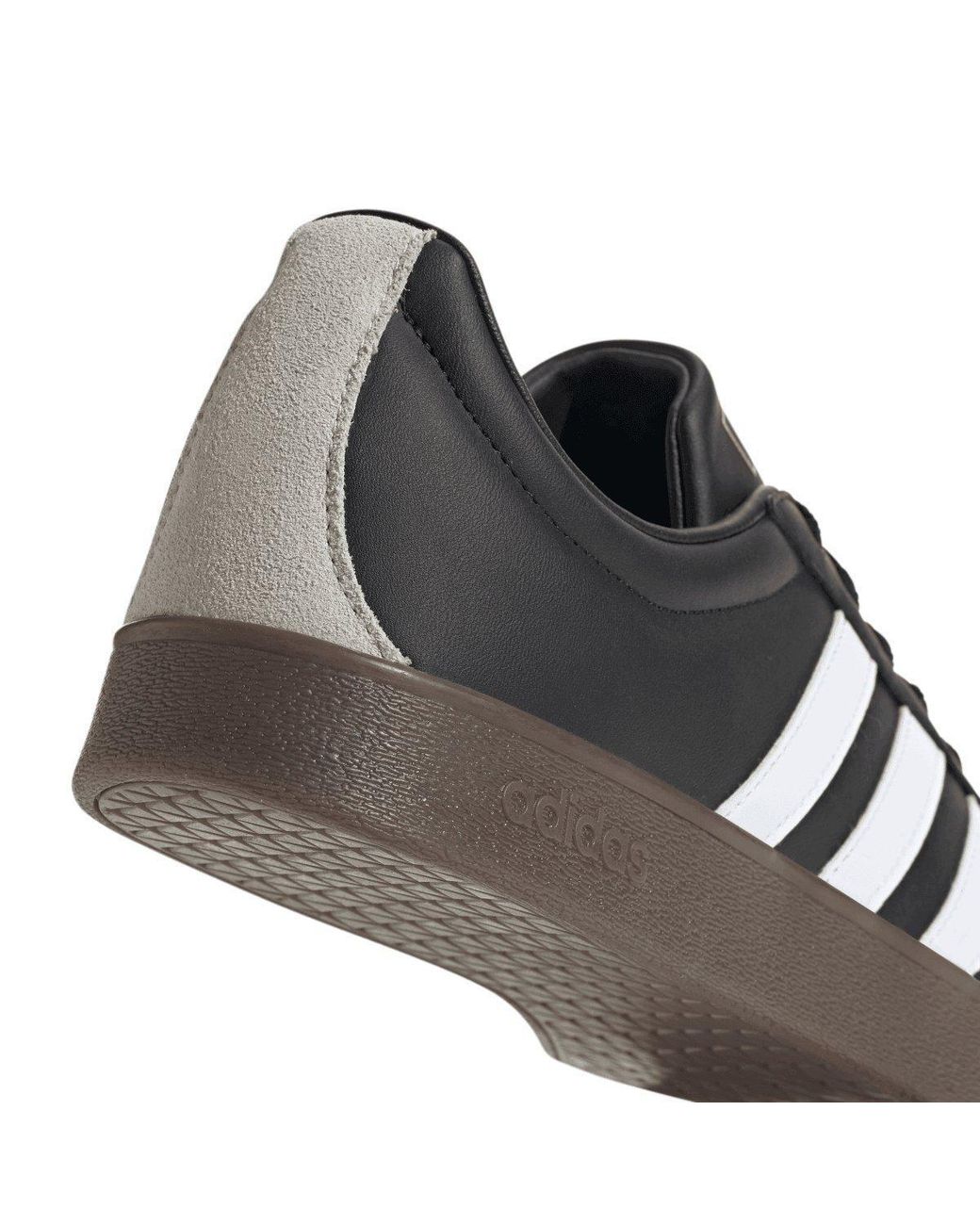 Adidas Black Vl Court 2.0 Low-Top Trainers for men