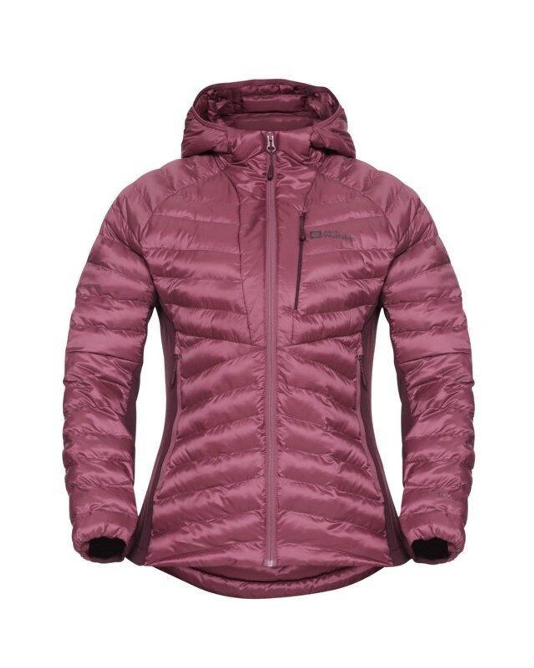 Jack Wolfskin Purple Routeburn Down Jacket