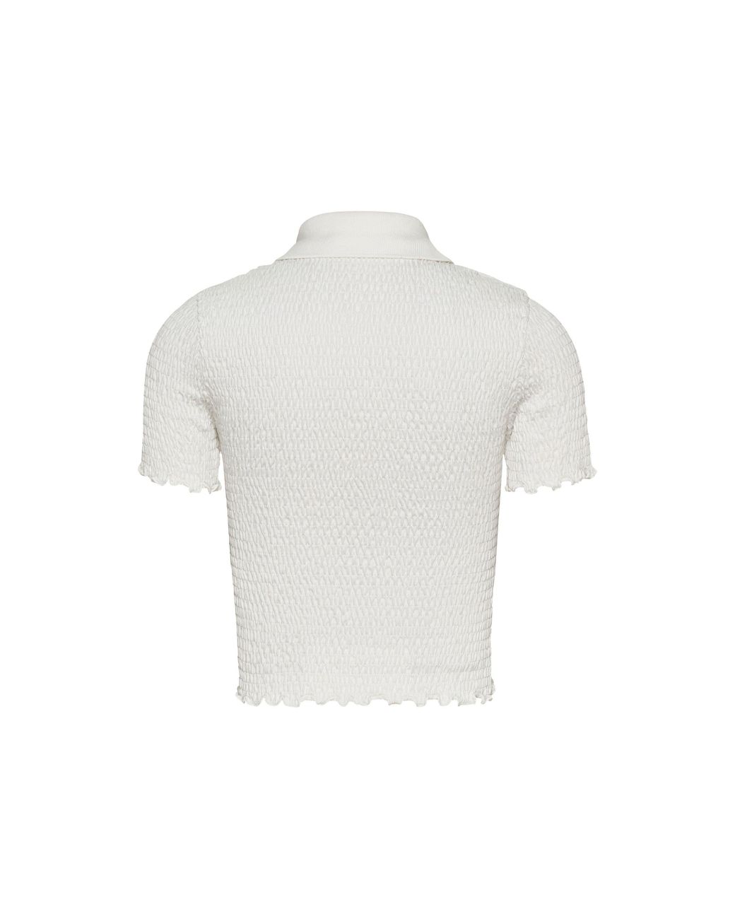 Tommy Hilfiger White Short-Sleeve Polo Shirt