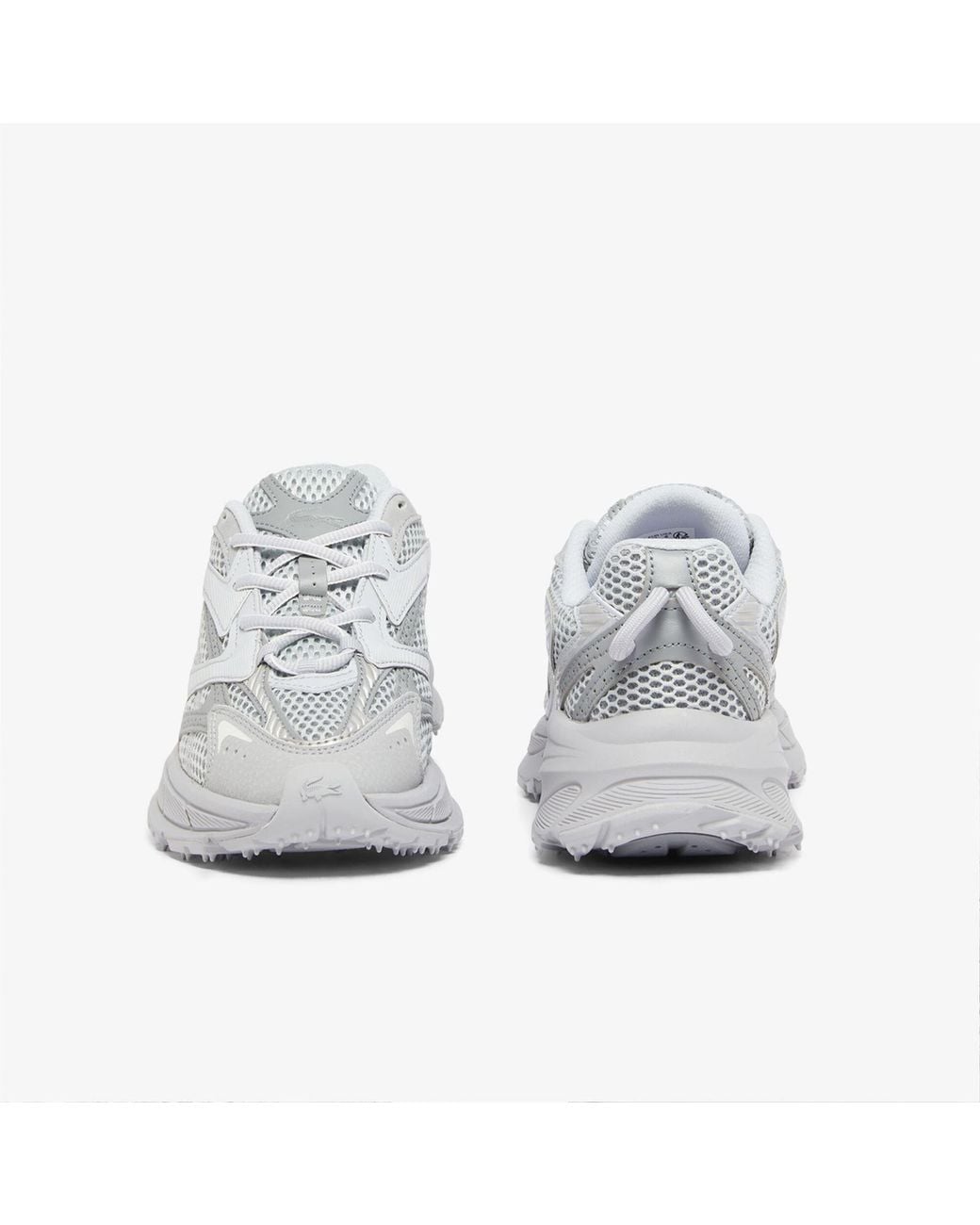 Lacoste Gray L003 Neo Shot Trainers
