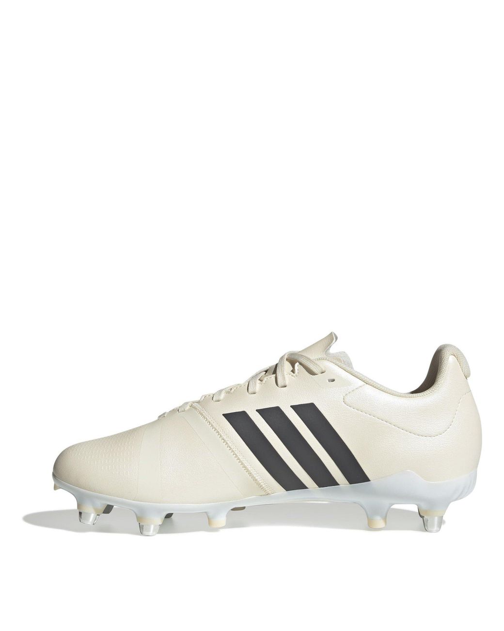 Adidas White Adizero Rs15 Rise Soft Ground Rugby Boots