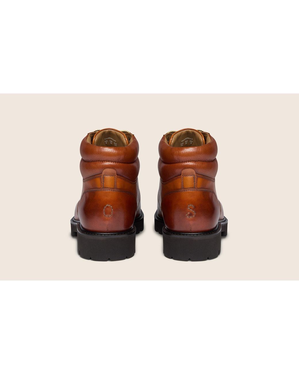 Oliver Sweeney Brown Harston Hiker Boots for men