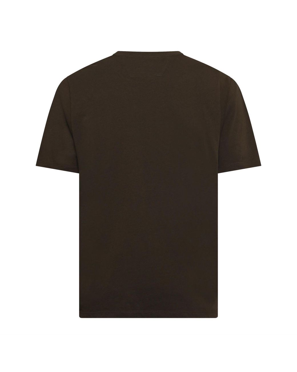 C P Company Green 30/1 Jersey Logo Label T-Shirt for men