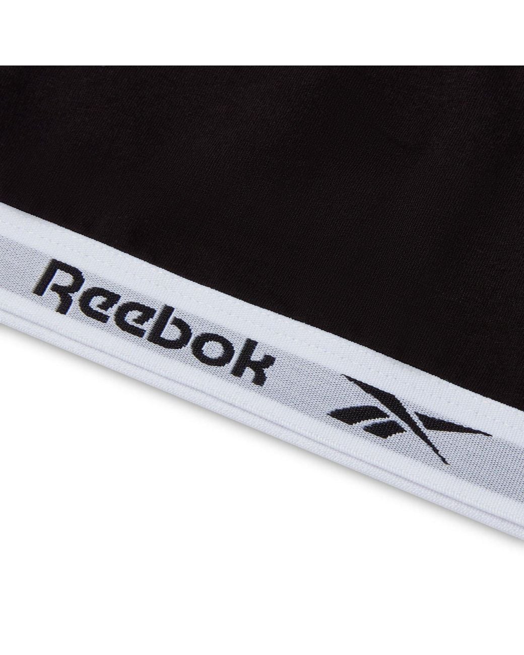Reebok Frankie Crop Top | Clothing For Casual And Active Wear | Suitable As Racer Back Sports Bras Or Black Crop Top | S Bras